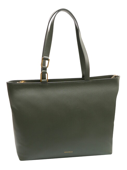 SAGITTA Sac bandouli&egrave;re en cuir algues - Sacs pour Femme