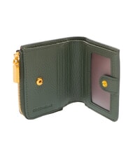 COCCINELLE MYRINE Portefeuille compact en cuir algues - Portefeuilles Femme - 2