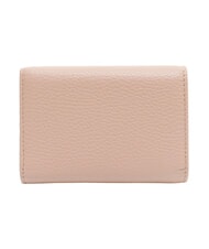 COCCINELLE DEW Portefeuille compact en cuir rosaces - Portefeuilles Femme - 3