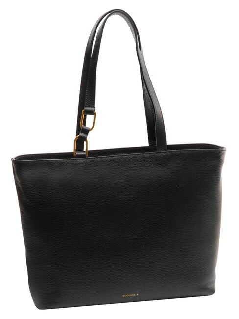 SAGITTA Sac bandouli&egrave;re en cuir Noir - Sacs pour Femme