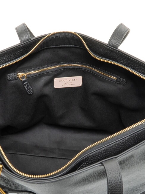 SAGITTA Sac bandouli&egrave;re en cuir Noir - Sacs pour Femme