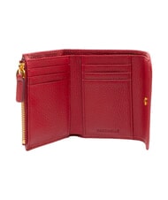 COCCINELLE DEW Portefeuille compact en cuir sangria - Portefeuilles Femme - 2