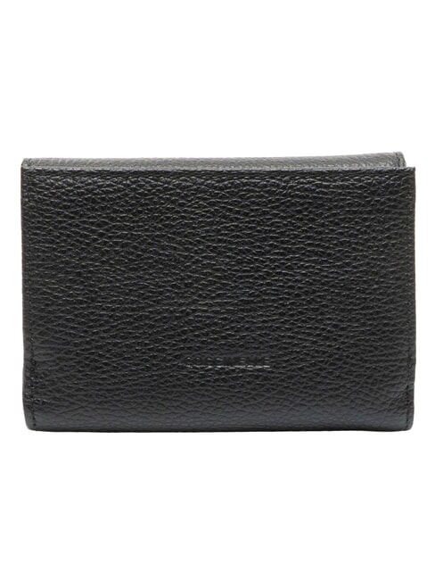 MYRINE Portefeuille avec porte-monnaie, en cuir Noir - Portefeuilles Femme