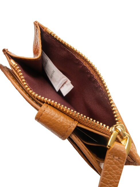 DEW Porte-cartes de cr&eacute;dit en cuir CUIR - Portefeuilles Femme
