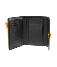 COCCINELLE BINXIE Portefeuille avec porte-monnaie, en cuir Noir - Portefeuilles Femme - 2