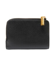 COCCINELLE BINXIE Portefeuille compact en cuir Noir - Portefeuilles Femme - 3