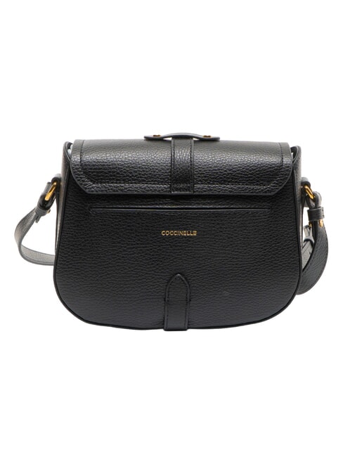MAGALU Mini sac bandouli&egrave;re en cuir Noir - Sacs pour Femme