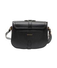 COCCINELLE MAGALU Mini sac bandouli&egrave;re en cuir Noir - Sacs pour Femme - 3