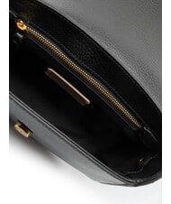 COCCINELLE MAGALU Mini sac bandouli&egrave;re en cuir Noir - Sacs pour Femme - 5