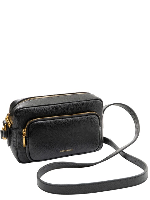 SAGITTA Mini salle de cuir Noir - Sacs pour Femme