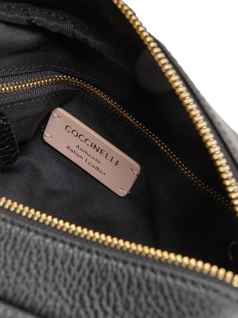 SAGITTA Mini salle de cuir Noir - Sacs pour Femme