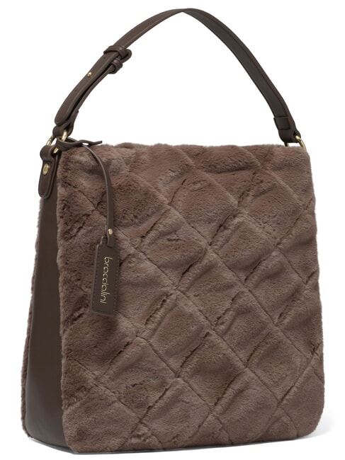 ICONS Hobo Sac &agrave; bandouli&egrave;re marron - Sacs pour Femme