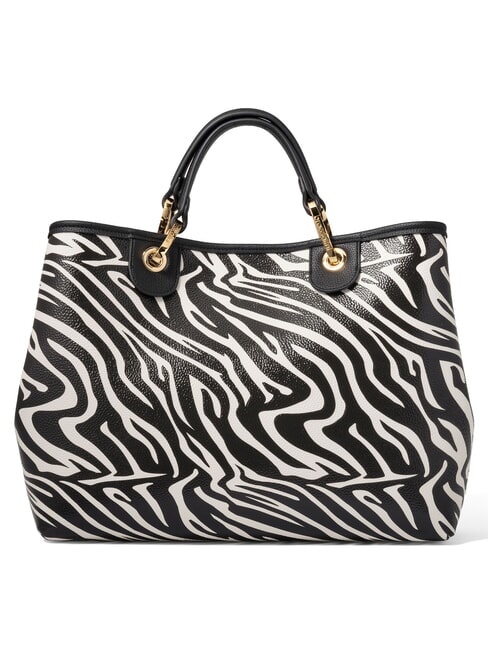 BETH SPECIAL Grand sac &agrave; main avec pochette z&egrave;bre - Sacs pour Femme