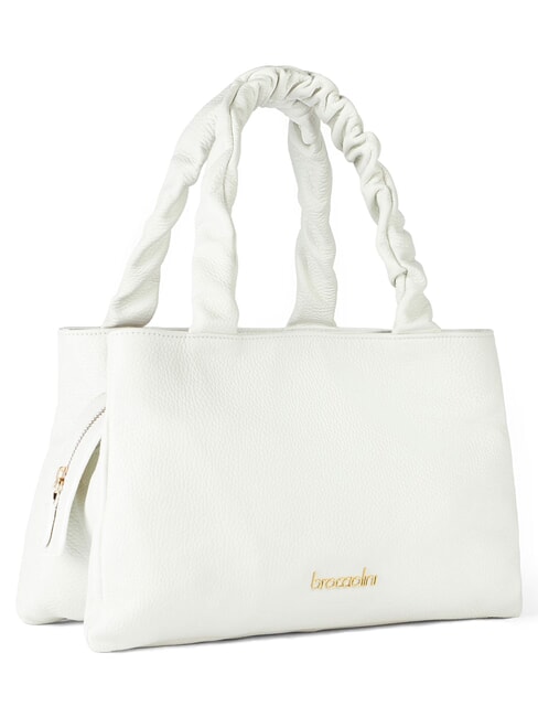 NAOMI Sac &agrave; main avec bandouli&egrave;re blanc - Sacs pour Femme