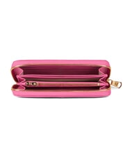 BRACCIALINI BASIC Portefeuille en cuir zipp&eacute; fuchsia - Portefeuilles Femme - 3