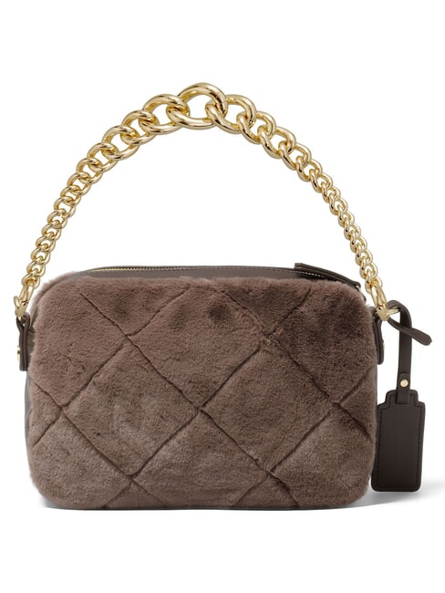 ICONS Mini sac bandouli&egrave;re marron - Sacs pour Femme