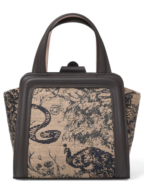 CARPET Sac &agrave; main avec bandouli&egrave;re marron - Sacs pour Femme