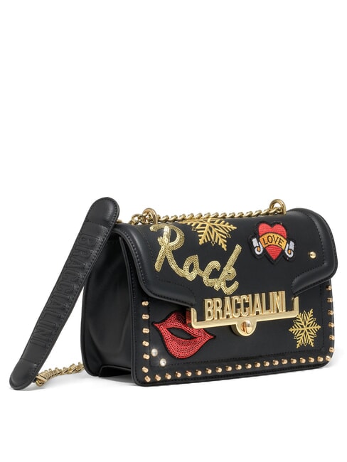 ROCK sac bandouli&egrave;re noir - Sacs pour Femme
