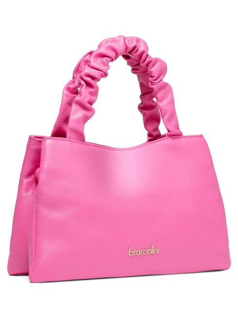 NAOMI Sac &agrave; main avec bandouli&egrave;re fuchsia - Sacs pour Femme