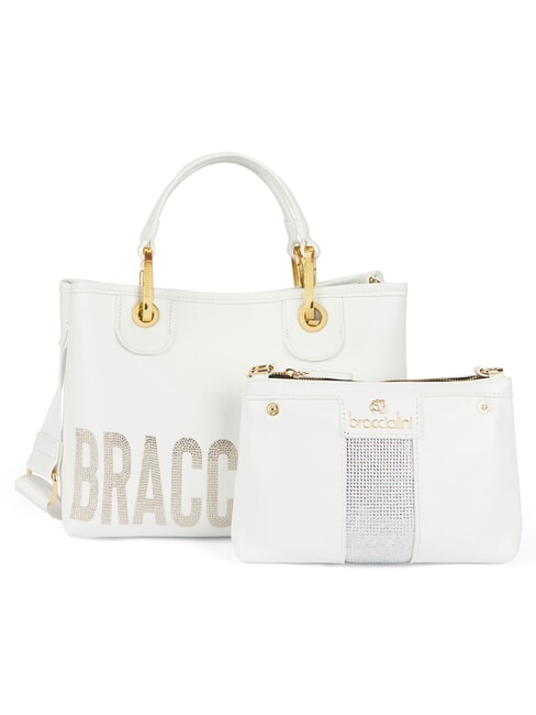 BETH SPECIAL Sac &agrave; main avec bandouli&egrave;re blanc - Sacs pour Femme