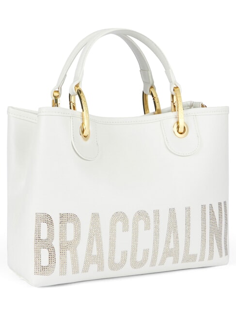 BETH SPECIAL Sac &agrave; main avec bandouli&egrave;re blanc - Sacs pour Femme