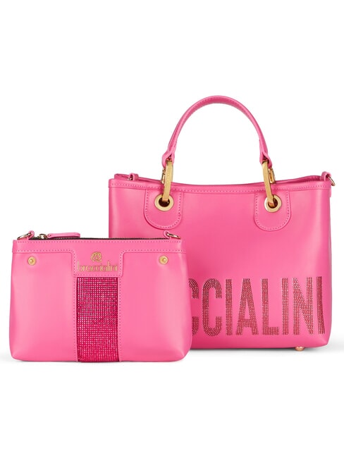 BETH SPECIAL Sac &agrave; main avec bandouli&egrave;re fuchsia - Sacs pour Femme