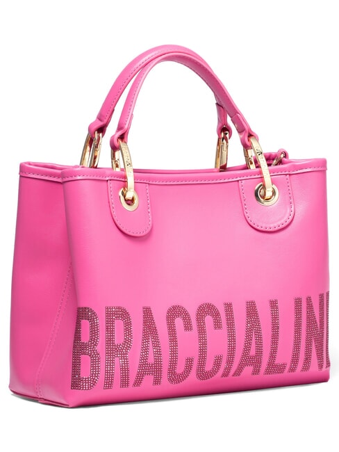 BETH SPECIAL Sac &agrave; main avec bandouli&egrave;re fuchsia - Sacs pour Femme