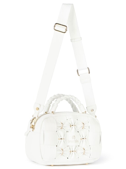 ICONS Sac &agrave; main avec bandouli&egrave;re blanc - Sacs pour Femme