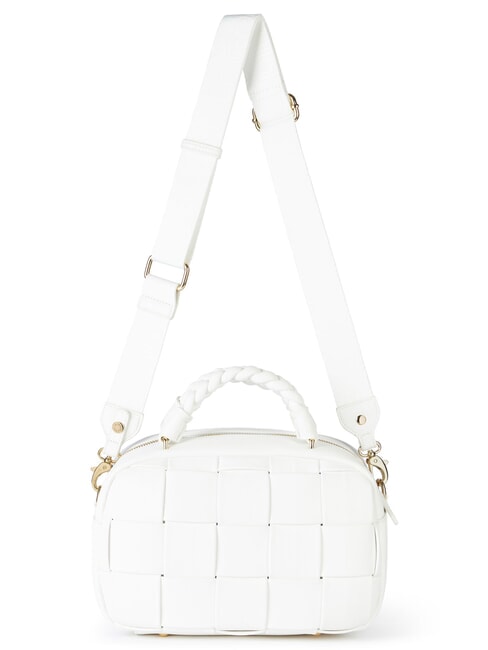 ICONS Sac &agrave; main avec bandouli&egrave;re blanc - Sacs pour Femme