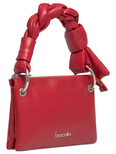 CHARLIZE Petit sac en cuir carmin - Sacs pour Femme