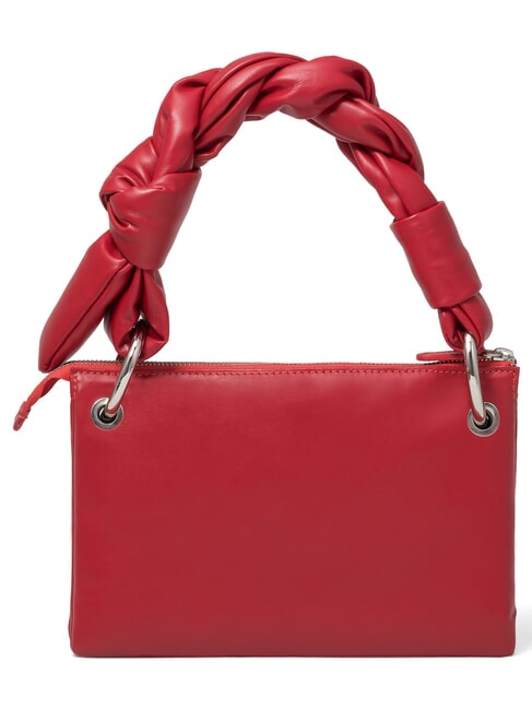 CHARLIZE Petit sac en cuir carmin - Sacs pour Femme