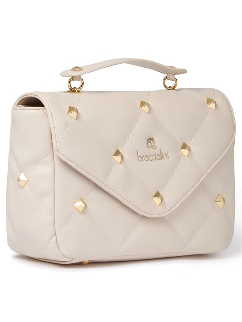 QUILT Sac &agrave; main avec bandouli&egrave;re beige - Sacs pour Femme