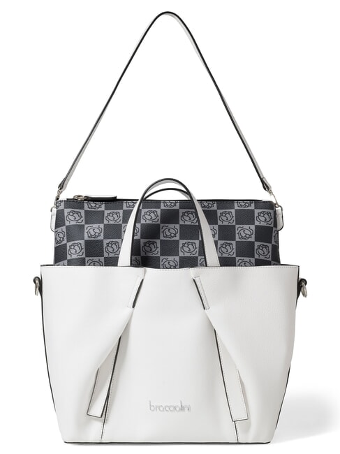 GIO Sac avec pochette amovible blanc - Sacs pour Femme