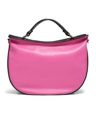 BRACCIALINI JASMINE  Sac &agrave; main, avec bandouli&egrave;re, en cuir fuchsia/noir - Sacs pour Femme - 3