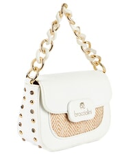 BRACCIALINI CHAIN Mini sac &agrave; main avec bandouli&egrave;re blanc - Sacs pour Femme - 2