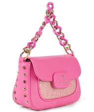 BRACCIALINI CHAIN Mini sac &agrave; main avec bandouli&egrave;re fuchsia - Sacs pour Femme - 2