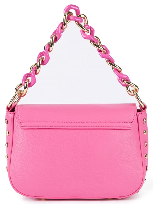 CHAIN Mini sac &agrave; main avec bandouli&egrave;re fuchsia - Sacs pour Femme