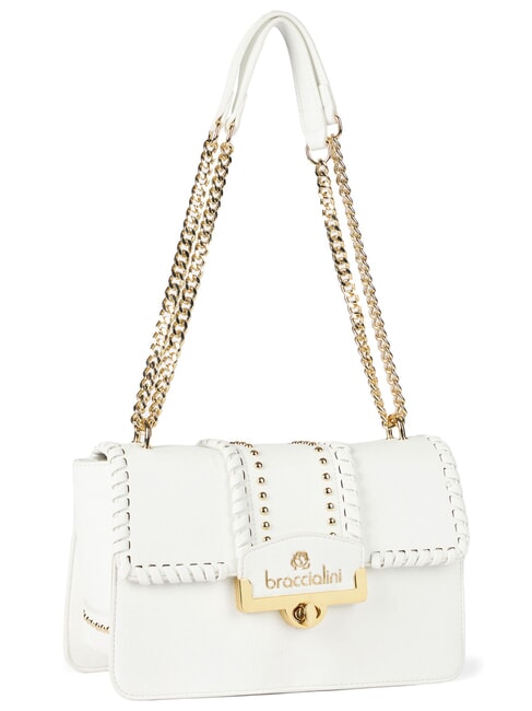 RIBBON sac bandouli&egrave;re blanc - Sacs pour Femme
