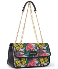 BRACCIALINI JACQUARD Sac bandouli&egrave;re / sac port&eacute; travers multicolore noir - Sacs pour Femme - 2