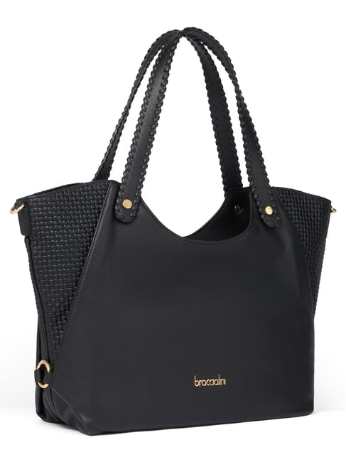 NAOMI Sac &agrave; bandouli&egrave;re en cuir noir - Sacs pour Femme