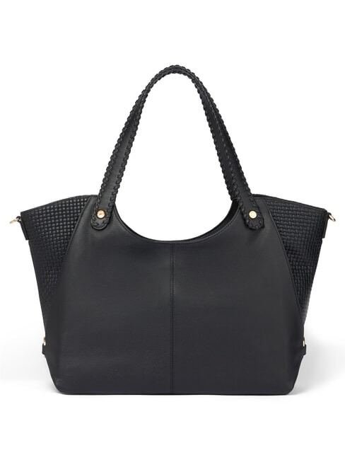 NAOMI Sac &agrave; bandouli&egrave;re en cuir noir - Sacs pour Femme