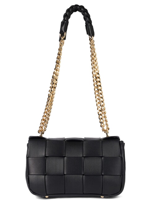 ICONS Sac convertible &agrave; rabat noir - Sacs pour Femme
