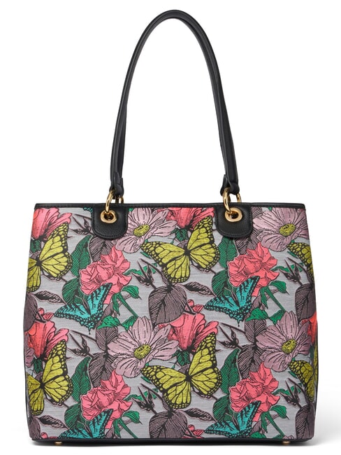 JACQUARD Sac bandouli&egrave;re, avec bandouli&egrave;re multicolore noir - Sacs pour Femme
