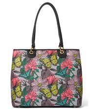 BRACCIALINI JACQUARD Sac bandouli&egrave;re, avec bandouli&egrave;re multicolore noir - Sacs pour Femme - 3
