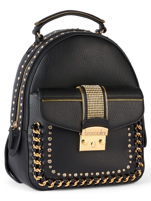 ROCK Sac &agrave; dos noir - Sacs pour Femme