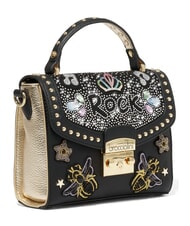 BRACCIALINI ROCK Mini sac &agrave; main avec bandouli&egrave;re noir - Sacs pour Femme - 2