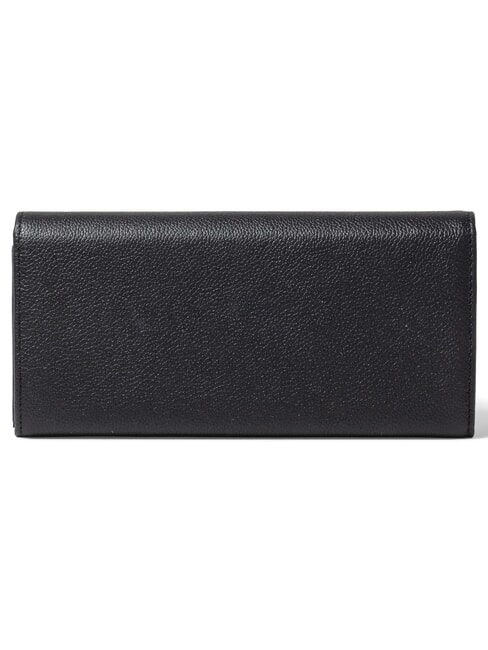 BASIC Portefeuille continental en cuir noir - Portefeuilles Femme