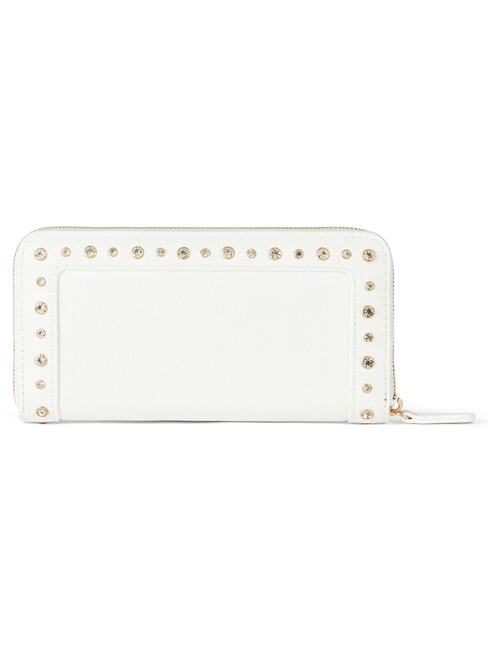 ROCK Portefeuille Zip Around blanc - Portefeuilles Femme
