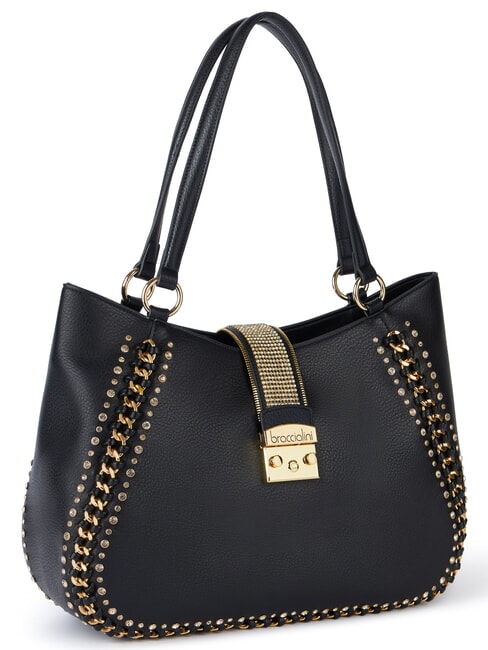 ROCK sac &agrave; bandouli&egrave;re noir - Sacs pour Femme