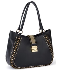 BRACCIALINI ROCK sac &agrave; bandouli&egrave;re noir - Sacs pour Femme - 2